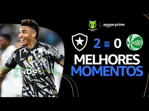 BOTAFOGO 2 x 0 JUVENTUDE | MELHORES MOMENTOS | CAMPEONATO BRASILEIRO 2025