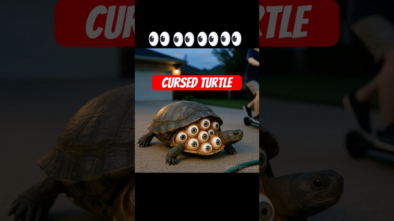 Cursed Turtle #cursed #weirdcore #turtle