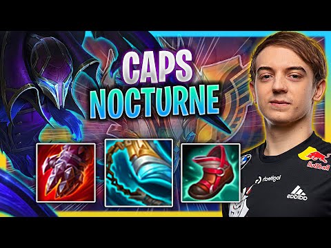 CAPS IS READY TO PLAY NOCTURNE NEW META MID! | G2 Caps Plays Nocturne Mid vs Tristana!  Season 2023