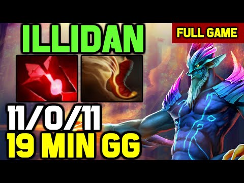 Illidan Leshrac CARRY OWNAGE w/ No[o]ne-, Dendi, Era vs gpk, Cancel^^