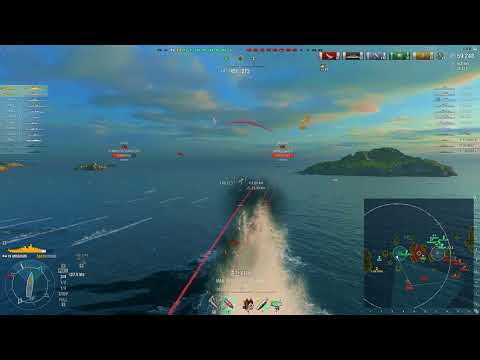 [WOWS]Missouri 125K Damage