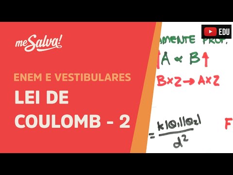Me Salva! ELT11 - Eletrostática - Lei de Coulomb (Parte 2)