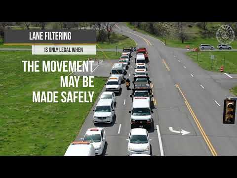 Motorcycle Lane Filtering in Utah