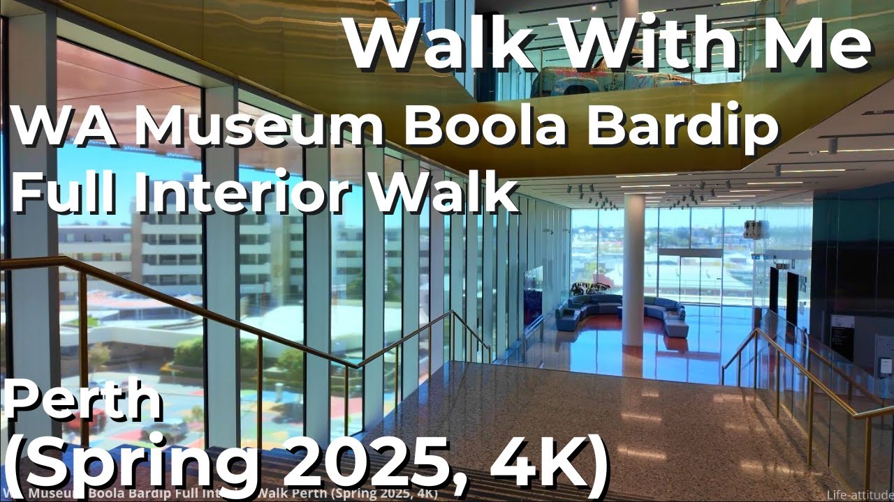 Dive into an immersive walking tour at Western Australian Museum Boola Bardip.