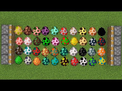all minecraft eggs combined?