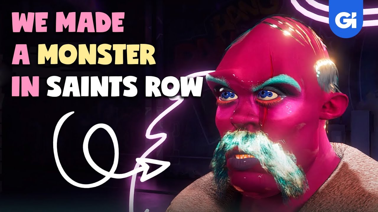 We Made A Monster In Saints Row – Character Creator Breakdown