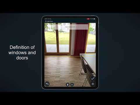 WSCAD Building AR App Kiinteistön pohjakuvat