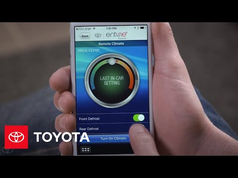 Toyota How-To: 2017 Prius Prime Apps – Remote Climate Control | Toyota