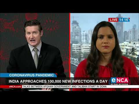 India approaches 100, 000 new infections a day COVID 19