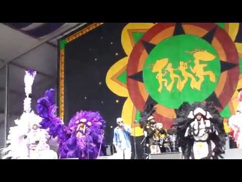 Donald Harrison Jr & Mardi Gras Indians - New Orleans @jazzfest 2014