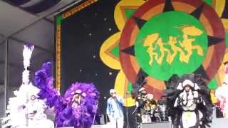Donald Harrison Jr & Mardi Gras Indians - New Orleans @jazzfest 2014