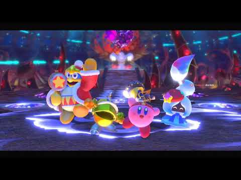 Kirby Star Allies Boss 14 and 15: Zan Partizanne and Hyness Officiant of Doom