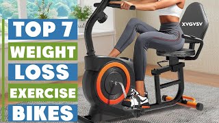 Top 7 Exercise Bikes for Weight Loss That Actually Burn Fat Fast!