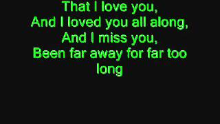 Far Away  Nickelback Lyrics   YouTube