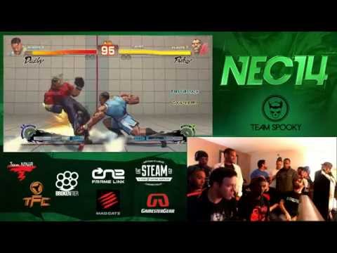 SSF4AE @ NEC14 Salty Suite: PIE Smug (Dudley) vs EG PR Balrog (Balrog) FT5