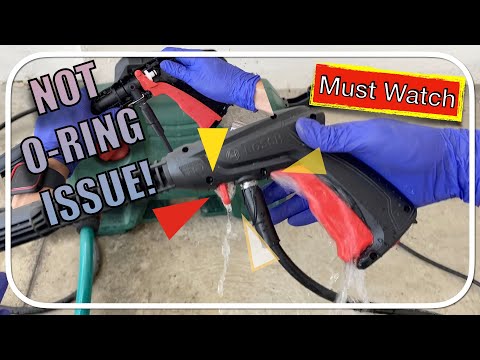 Bosch pressure washer gun leakage fixed