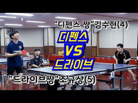 동백골드오픈 - 조규상(5) vs 김수현(4) 2020.02.01 동백탁구클럽