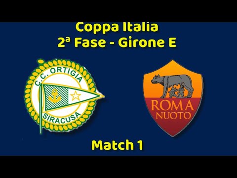 Coppa Italia: CC Ortigia - Roma Nuoto 14-5