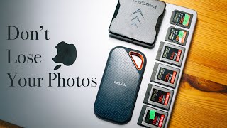In Field Photo Backup - Photographers NEED to know this