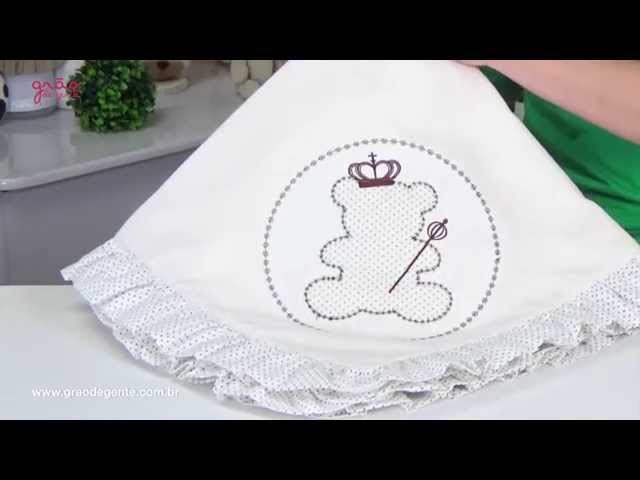 Manta Urso Realeza Bege | Ref: 45165
