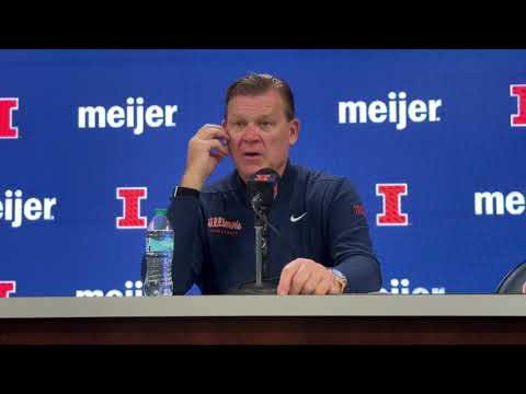 FGCU postgame: Illini coach Brad Underwood press conference