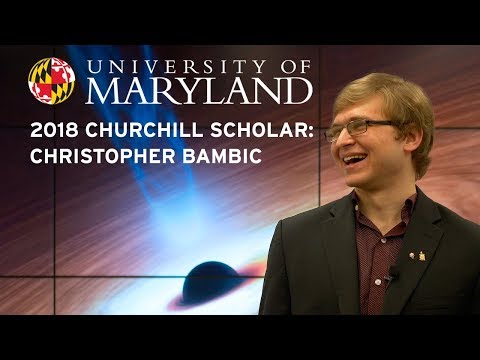 Two UMD Science Majors Win Prestigious Churchill Scholarships
