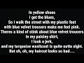 Pink Floyd - Vegetable Man (Lyrics)