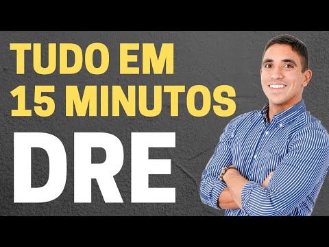 DRE: DEMONSTAÇÃO DO RESULTADO DO EXERCÍCIO | TUDO EM 15 MINUTOS