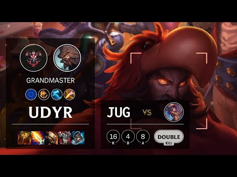 Udyr Jungle vs Lillia - EUW Grandmaster Patch 11.2