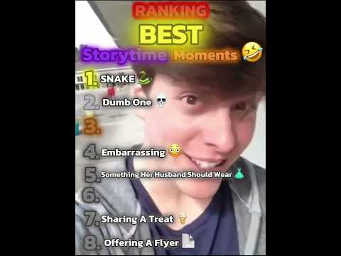 Ranking Best Storytime Moments 🤣 (Part 4) #ranking #funny #best #thomassanders