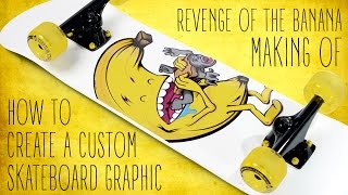 How to create a custom skateboard graphic