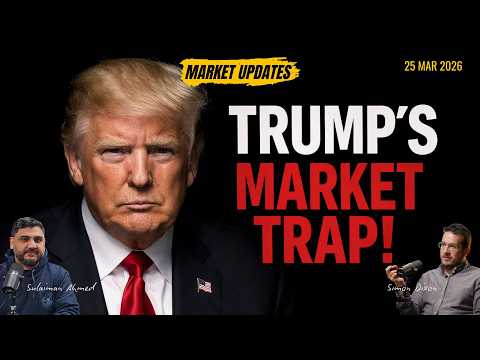 Trump Manipulating the Financial Market with 15 Point Ceasefire Plan | Market Update (25 March 2026)
