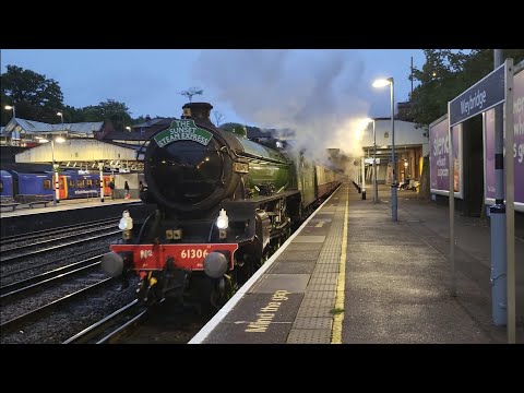 The Sunset Steam Express - 61306 Mayflower and Class 47 - BR D1935 Blasting Through Waybridge