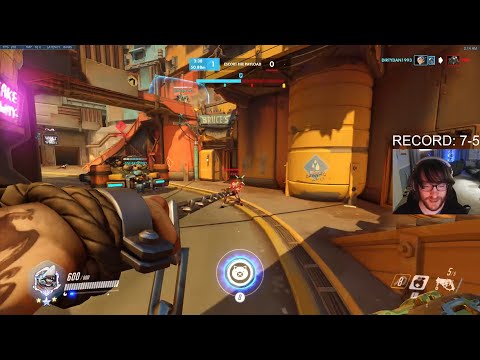 HARBLEU ROADHOG + HAMMOND JUNKERTOWN GAMEPLAY OVERWATCH SEASON 33 TOP 500