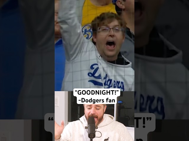 Dodgers fan waves goodbye to the Brewers season