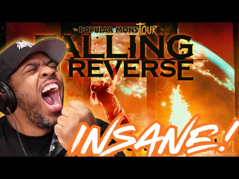 RUN IT BACK!? | Falling In Reverse - "Watch The World Burn" LIVE! The Popular Monstour | REACTION