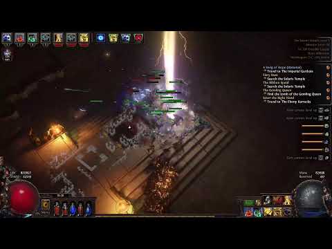 Path of Exile: Crucible - Hardcore Solo-Self-Found - Dark Pact Necromancer