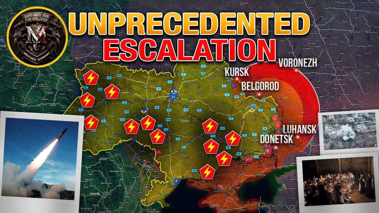 Dozens Of Energy Facilities Destroyed💥 Missile Restrictions Lifted⚠️ Military Summary For 2024.11.18