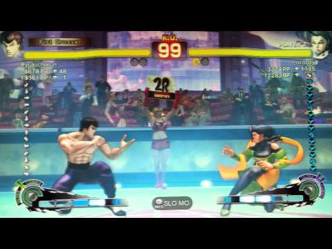 SSF4 AE  Ryukichikun Fei Long  VS OROROY ROSE
