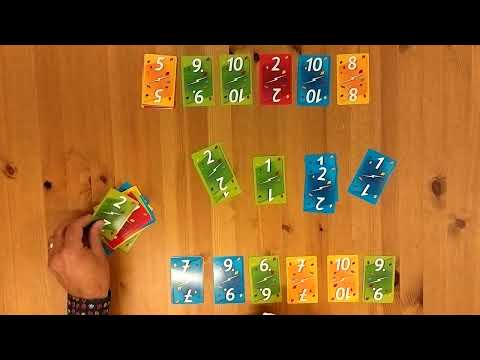 Short explanation of the game Ligretto (8+ years)