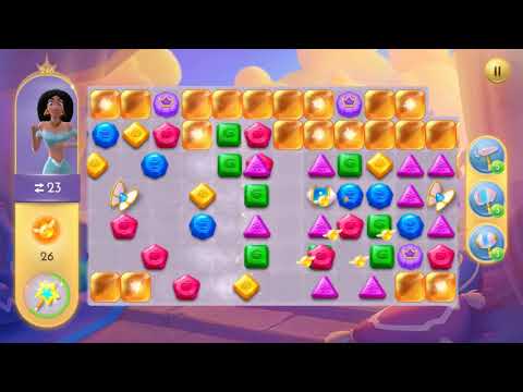 Disney Princess Majestic Quest Level 246 NO BOOSTERS - A S GAMING ✔