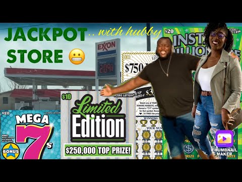 JACKPOT STORE WITH HUBBY! 😬🤞🏾 $30 Winners Circle 🍀 Texas Lottery Scratch Offs