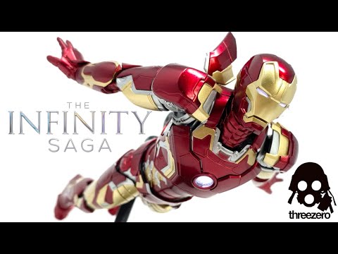 Threezero DLX IRON MAN MK43 The Infinity Saga Avengers Age Of Ultron Review