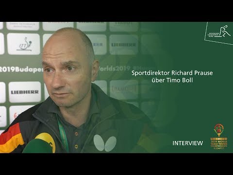 WM 2019: Richard Prause über den Gesundheitszustand von Timo Boll I Interview