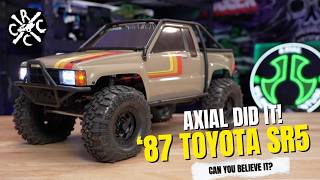 Axial Finally Did It! An SCX10iii Toyota. Check out this 1987 SR5 Xtra Cab. Can You Believe It?