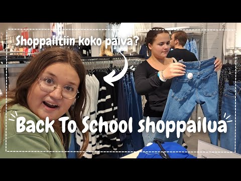 BACK TO SCHOOL SHOPPAILU