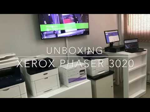 UNBOXING XEROX Phaser 3020