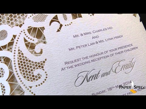 Paper Inspiration #166:  Kent & Emily Invitation