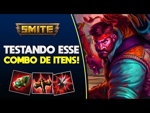 Testando esse COMBO DE ITENS! ULLR - ⚡ Smite BR Retaliação Slash