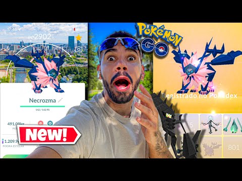 FIZ 01# PRIMEIRA FUSÃO ✨SHINY✨NECROZMA DO BRASIL…. 🇧🇷 #pokemongo